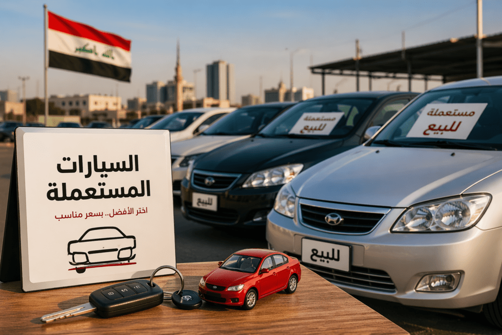 السيارات المستعملة في العراق 2026 دليل شراء وبيع السيارات عبر Weisro
