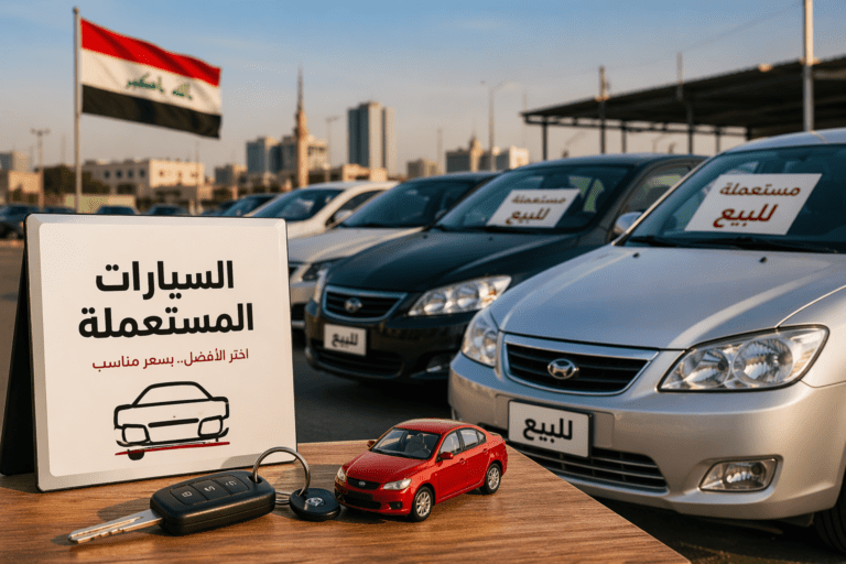 السيارات المستعملة في العراق 2026 دليل شراء وبيع السيارات عبر Weisro