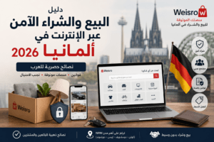 البيع والشراء الآمن عبر الإنترنت في ألمانيا 2026 عبر وايسرو weisro