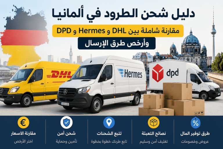 شحن الطرود في ألمانيا وأرخص طرق الإرسال,وايسرو WEISRO
